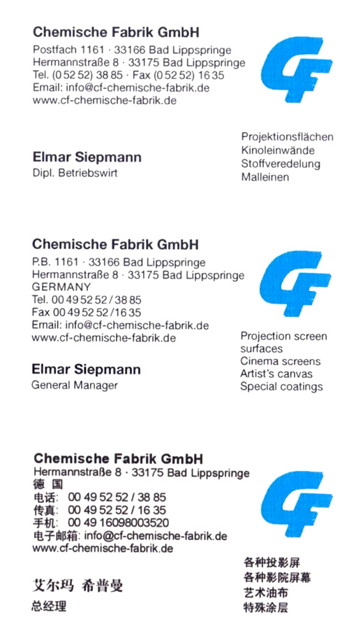 Chemische Fabrik GmbH